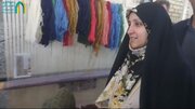 بازدید معاون رئیس‌جمهور از کارگاه تولیدی قالی‌بافی شهرستان ملکشاهی