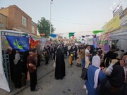 طنین عشق به ولایت در کوچه‌های سنندج