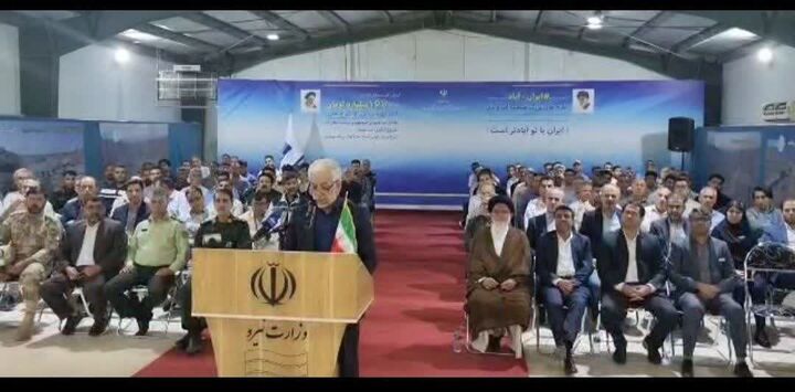 سد میمه جان تازه‌ای به دشت‌های تشنه ایلام می‌دهد