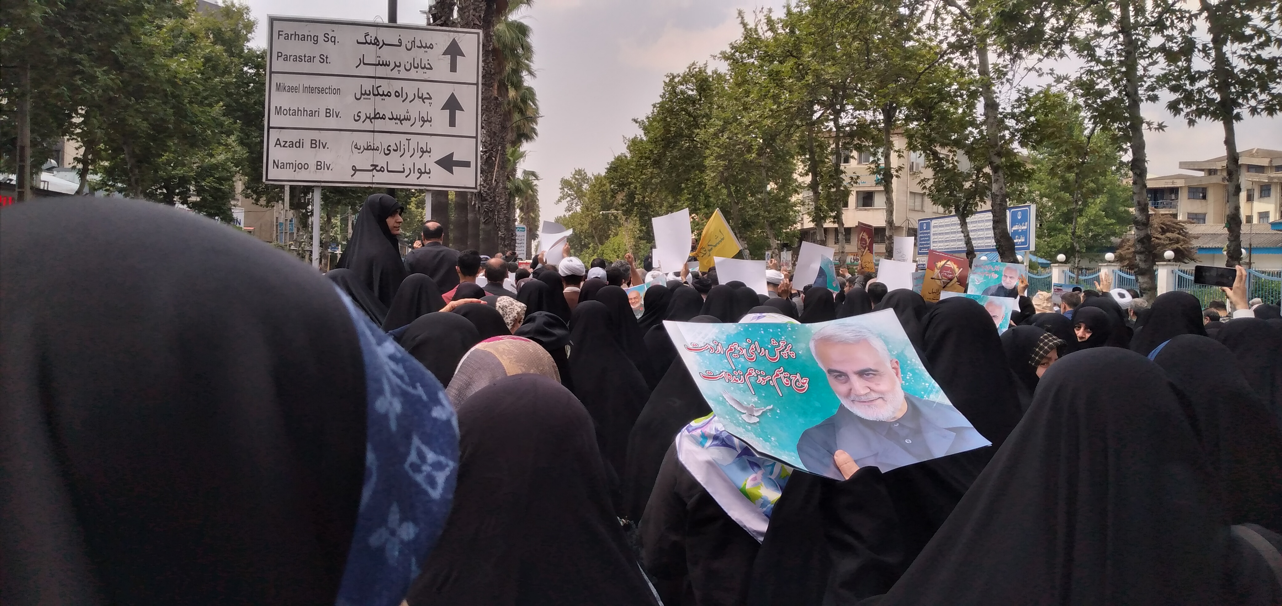 فریاد انتقامخواهی مردم گیلان در میعادگاههای نماز جمعه