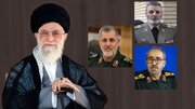 جانشینان شهیدان باقری، سلامی و رشید با حکم رهبری منصوب شدند
