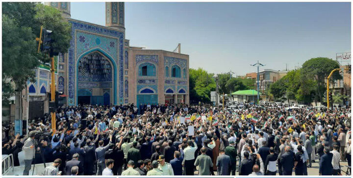 فریادهای «انتقام سخت» مردم اردبیل طنین انداز شد