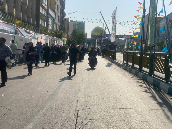 حضور باشکوه و مقتدرانه تهرانی‌ها در آیین «ایران، ذوالفقار علی(ع)