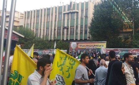 حضور باشکوه و مقتدرانه تهرانیها در آیین «ایران، ذوالفقار علی(ع)