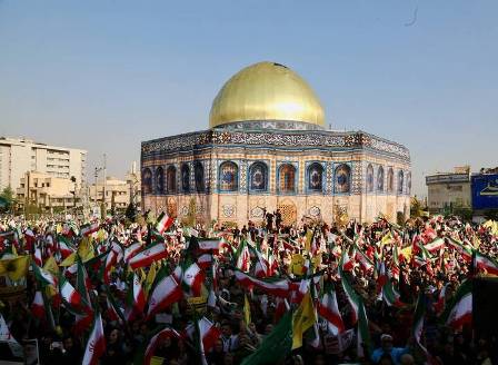 حضور باشکوه و مقتدرانه تهرانیها در آیین «ایران، ذوالفقار علی(ع)