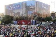 حضور باشکوه و مقتدرانه تهرانی‌ها در آیین «ایران، ذوالفقار علی(ع)»