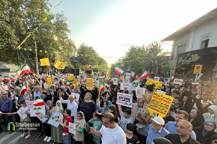 خروش گرگانی ها در تجمع «ایران، ذوالفقار علی(ع)»