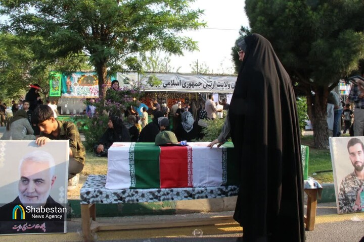 همخوانی حماسی مردم با نوای دایَه دایَه وقت جنگه در حماسه «ایران، ذوالفقار علی (ع)»