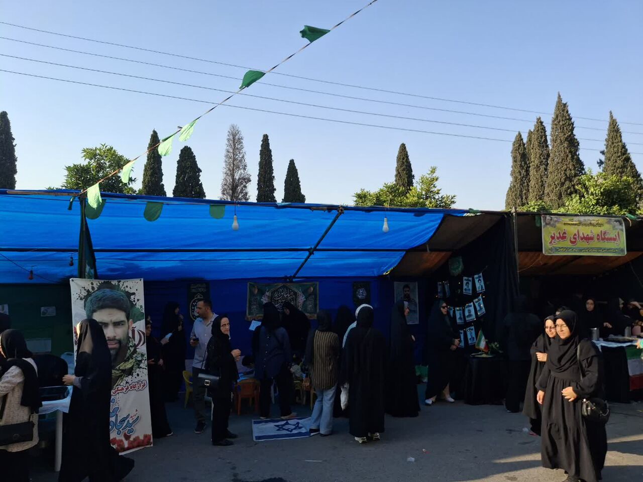 غدیر حماسی مردم دیار علویان و فریاد حیدر حیدر