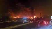 در انبار آتش گرفته شهران بنزین نبوده است