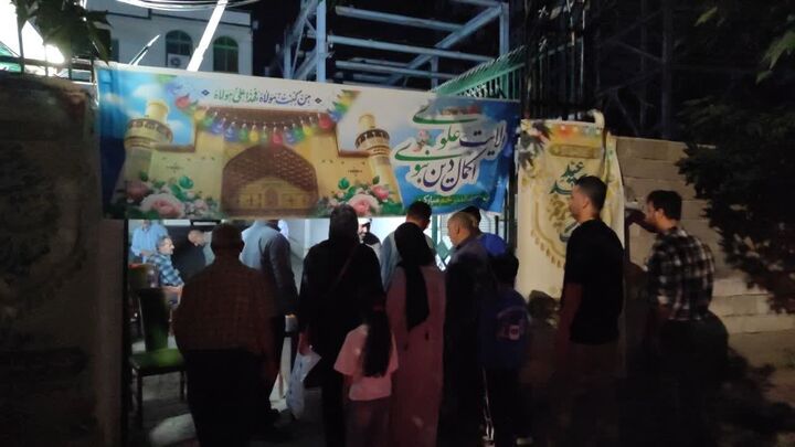 سفره داری مازندرانی‌ها در اطعام علوی