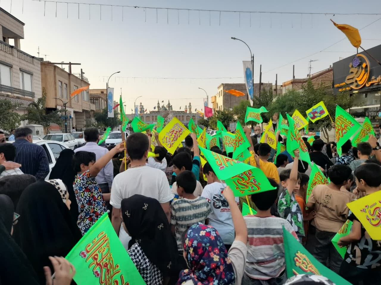 نوجوانان آران و بیدگل در «سفیران غدیر»، فریاد «مرگ بر اسرائیل» سر دادند