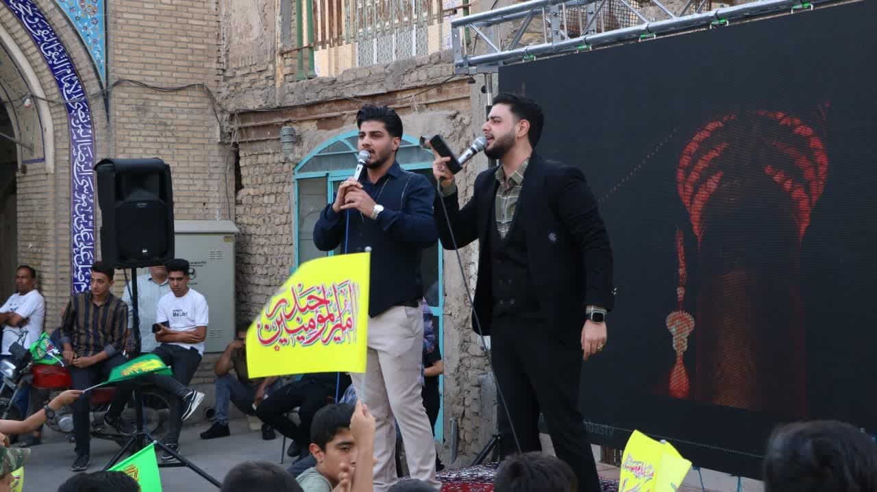 نوجوانان آران و بیدگل در «سفیران غدیر»، فریاد «مرگ بر اسرائیل» سر دادند