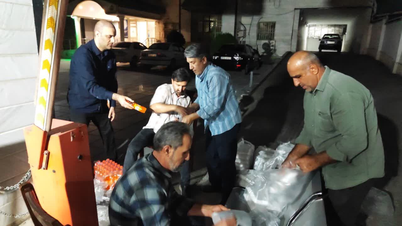 سفره داری مازندرانیها در اطعام علوی