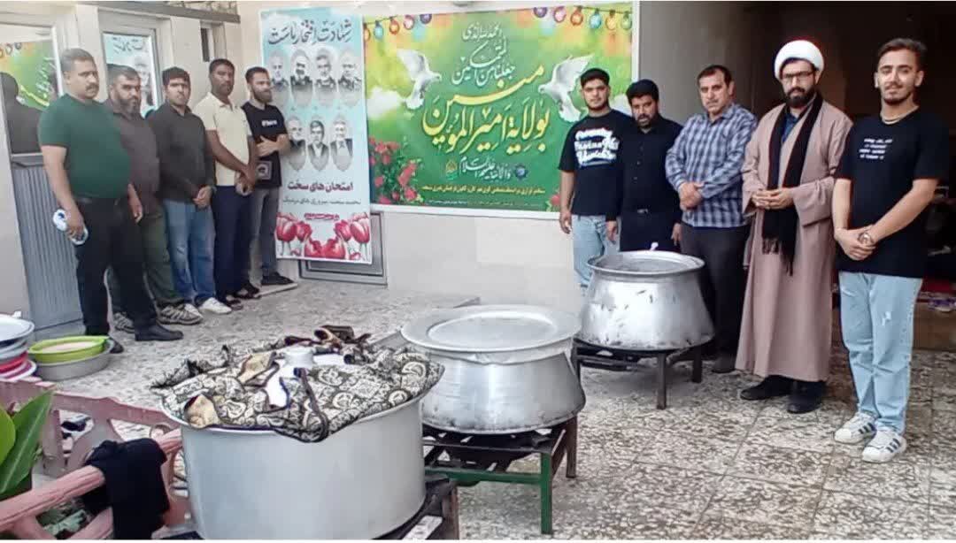 سفره داری مازندرانی‌ها در اطعام علوی