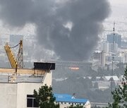 حمله به ساختمان شیشه‌ای صدا و سیما