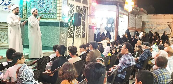 جوانان آران و بیدگلی «شادیانه‌های غدیر» را با اطعام غدیر پیوند زدند