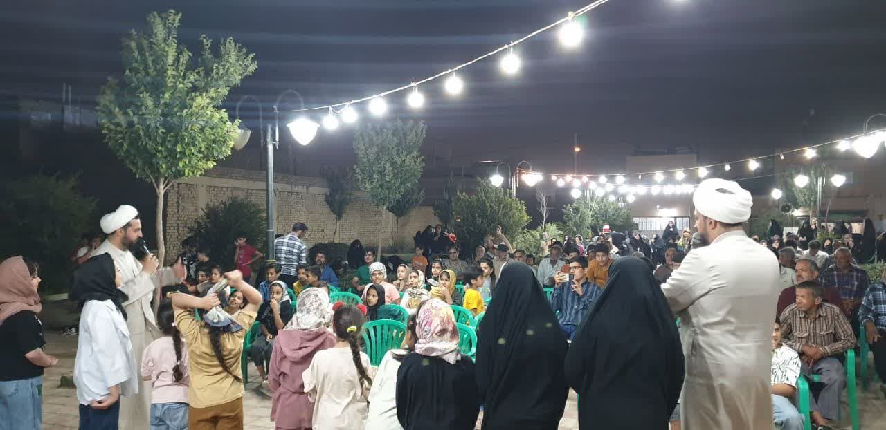 جوانان آران و بیدگلی «شادیانه‌های غدیر» را با اطعام غدیر پیوند زدند