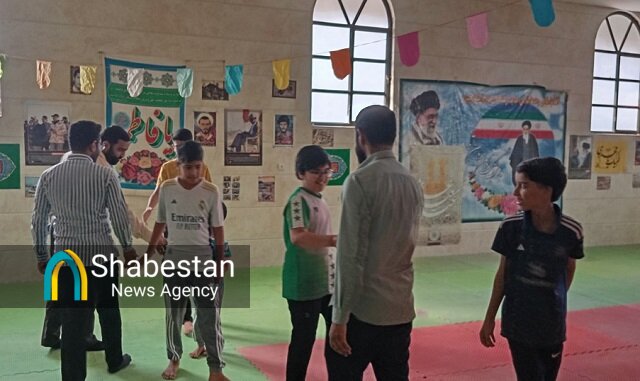 سرکشی مدیر ستاد کانون های مساجد هرمزگان از بچه های مسجد منطقه تازیان و ایسین