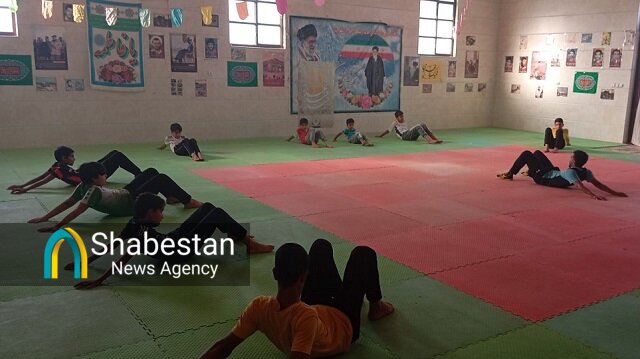 سرکشی مدیر ستاد کانون های مساجد هرمزگان از بچه های مسجد منطقه تازیان و ایسین