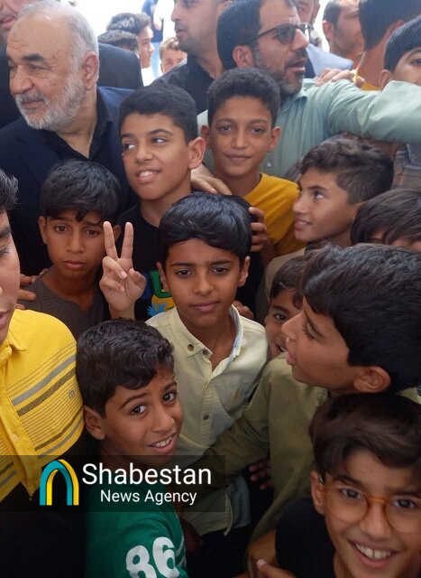 سرکشی مدیر ستاد کانون های مساجد هرمزگان از بچه های مسجد منطقه تازیان و ایسین