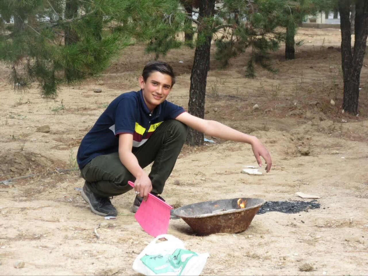 محمد امین خسروی عضو کانون شهید علی ترابی مسجد امام خمینی(ره) خمین به شهادت رسید