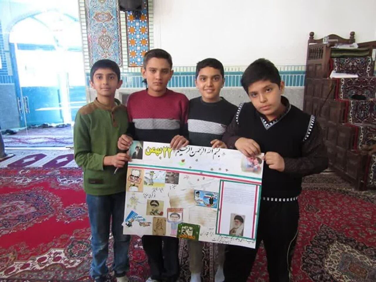 محمد امین خسروی عضو کانون شهید علی ترابی مسجد امام خمینی(ره) خمین به شهادت رسید