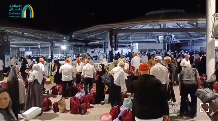 بازگشت حجاج ایرانی از مرز مهران