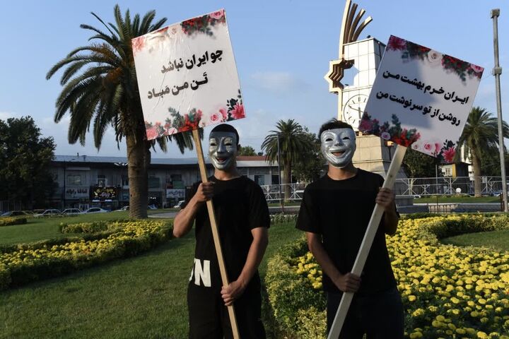 رویداد نمایشی «برای وطن» در گرگان اجرا شد