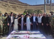 آیین تشییع و تدفین سه تن از شهدای ارتش خرم‌آباد