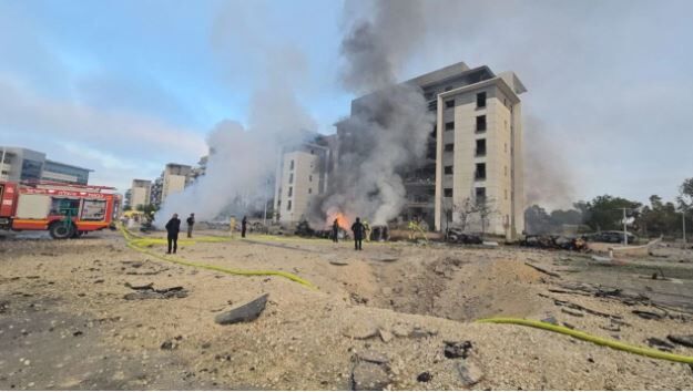 تعطیلی ایستگاه قطار و حمله به مرکز فناوری بئرالسبع در نزدیکی شرکت مایکروسافت+ فیلم