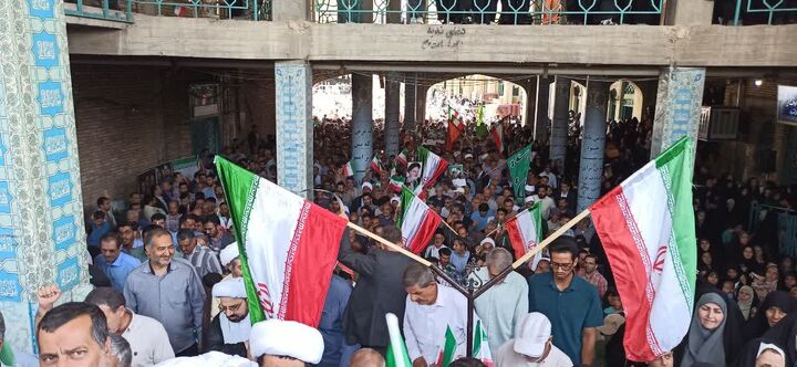 خشم و انزجار مردم شهرکرد از رژیم جعلی صهیونیستی