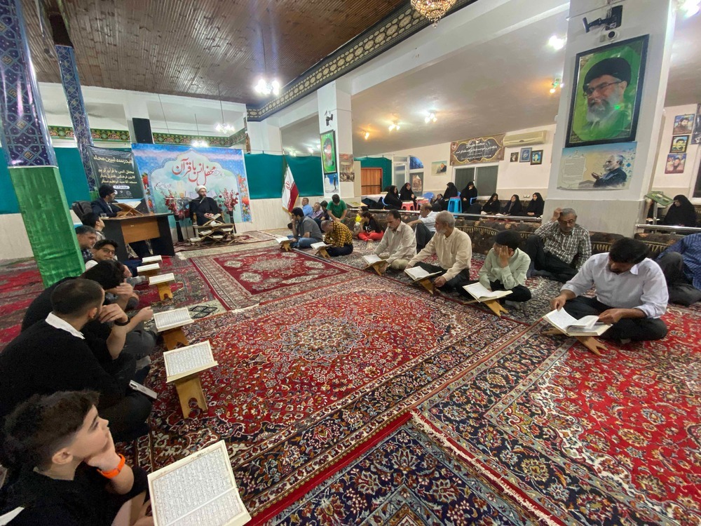 حمایت قرآنیِ بچه‌مسجدی‌های سنگر از نیروهای مسلح