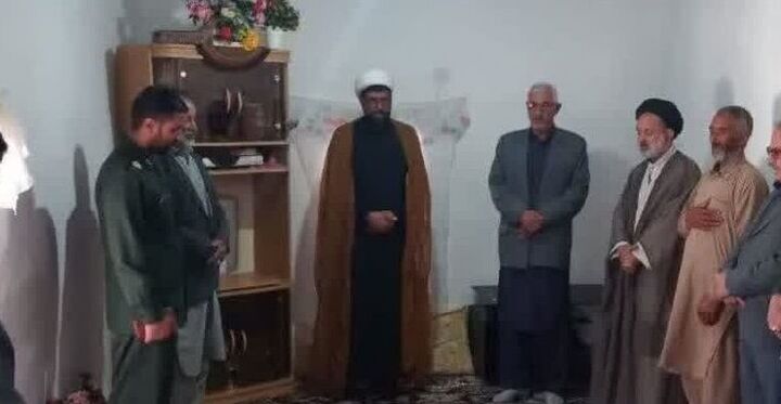 شهیدی از دل ایل/ مسئولان خراسان جنوبی به دیدار خانواده شهید نادی رفتند