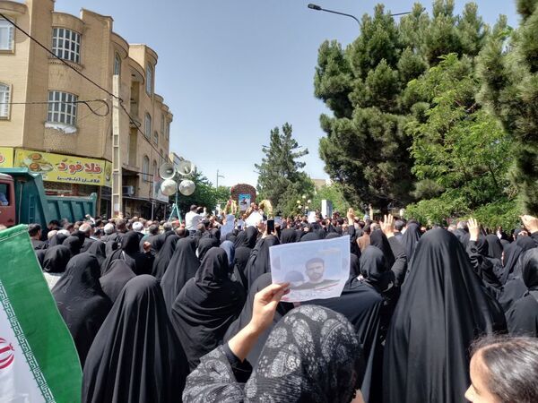 شهدای مدافع وطن در ابهر و خرمدره تشییع شدند