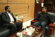 دیدار رئیس سازمان گردشگری شهرداری تهران با سردار امیریان
