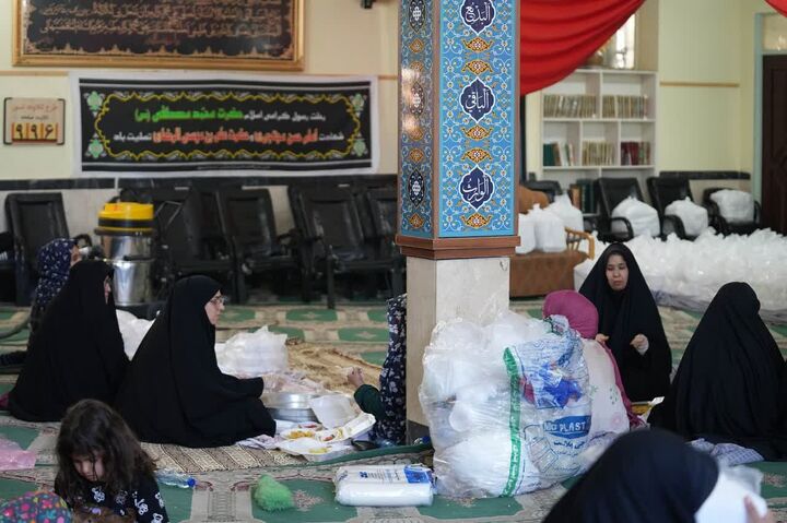 مشارکت ۴۰۰ مسجد مشهد در قرارگاه پشتیبانی جنگ