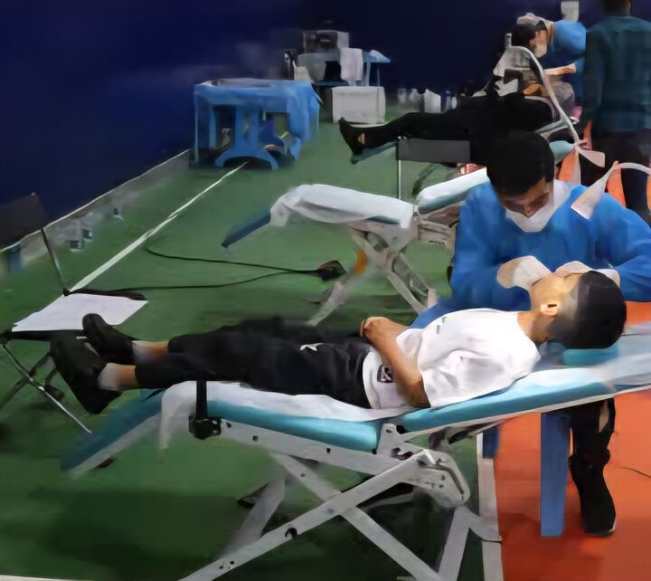 خدمات درمانی رایگان بنیاد علوی به ۹۰۰ نفر در شهر شهباز