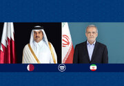 دلجویی پزشکیان از دولت و ملت قطر/تأکید شیخ تمیم بر گسترش روابط دو کشور