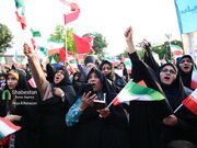 تجمع حمایت از عملیات «بشارت فتح» در بجنورد