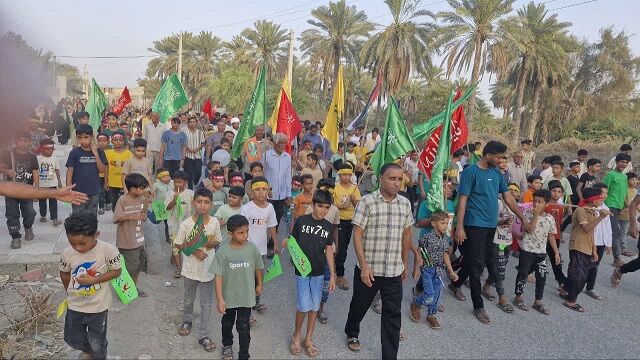 مجاهدت بچههای مسجد هرمزگان در جنگ روانی دشمن