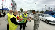 تقدیر خادمین موکب علی بن موسی الرضا(ع) گلستان از نیروهای مسلح