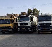 اعزام ماشین‌آلات بنیاد مسکن برای کمک به بازسازی مناطق آسیب‌دیده