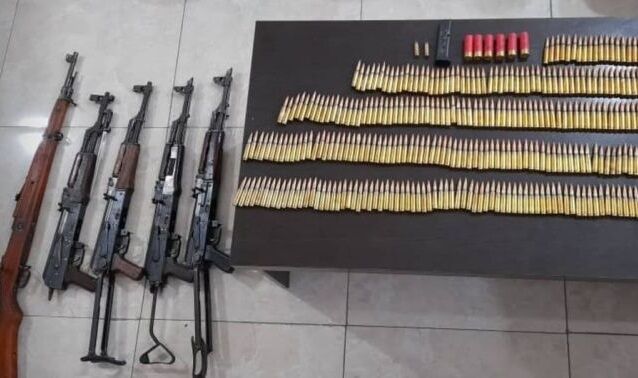 ۲۴ قبضه سلاح گرم در هرمزگان کشف شد