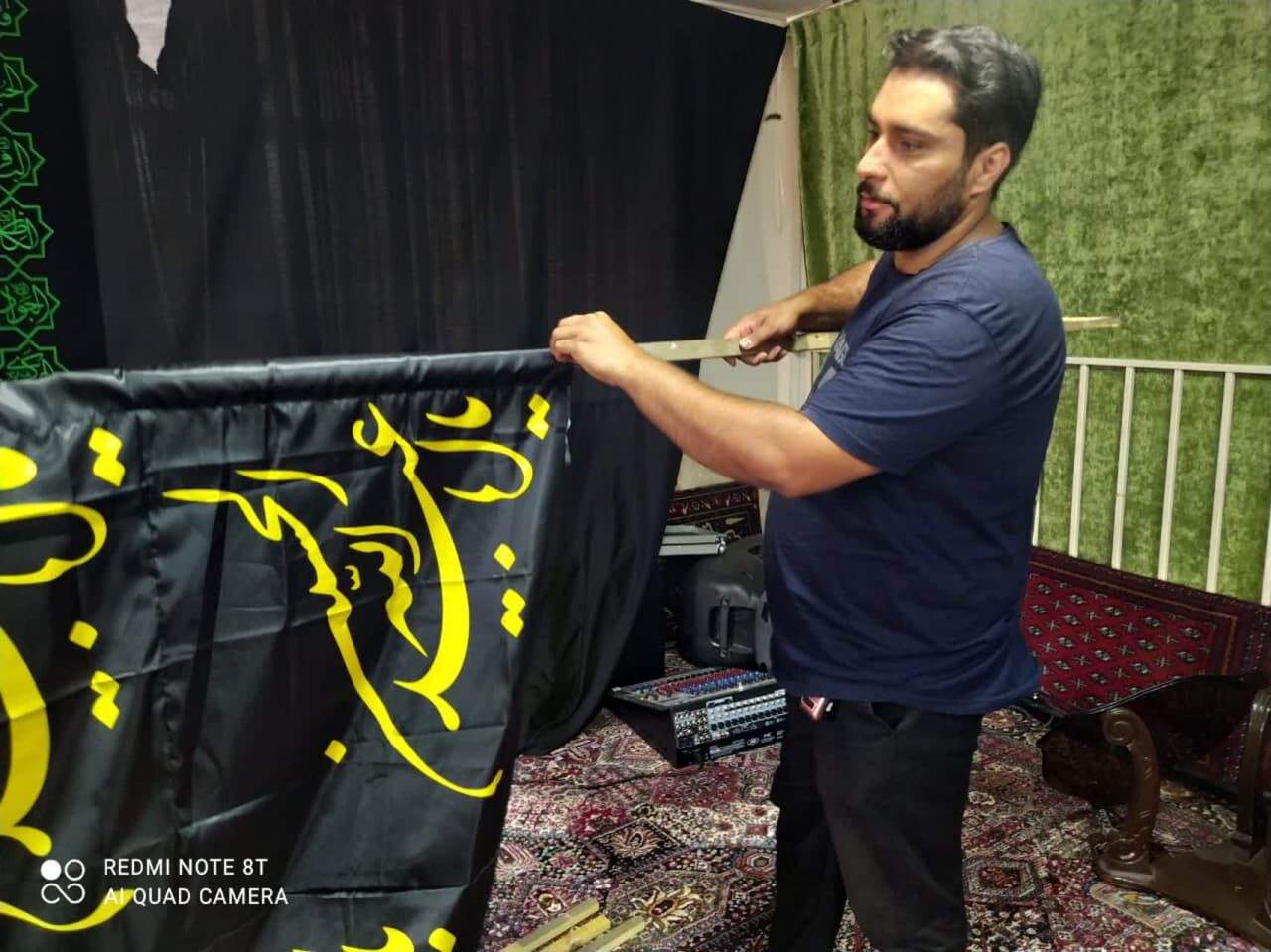 اقامه عزای حسینی در حسینیه امیرالمومنین (ع) کرمانشاه