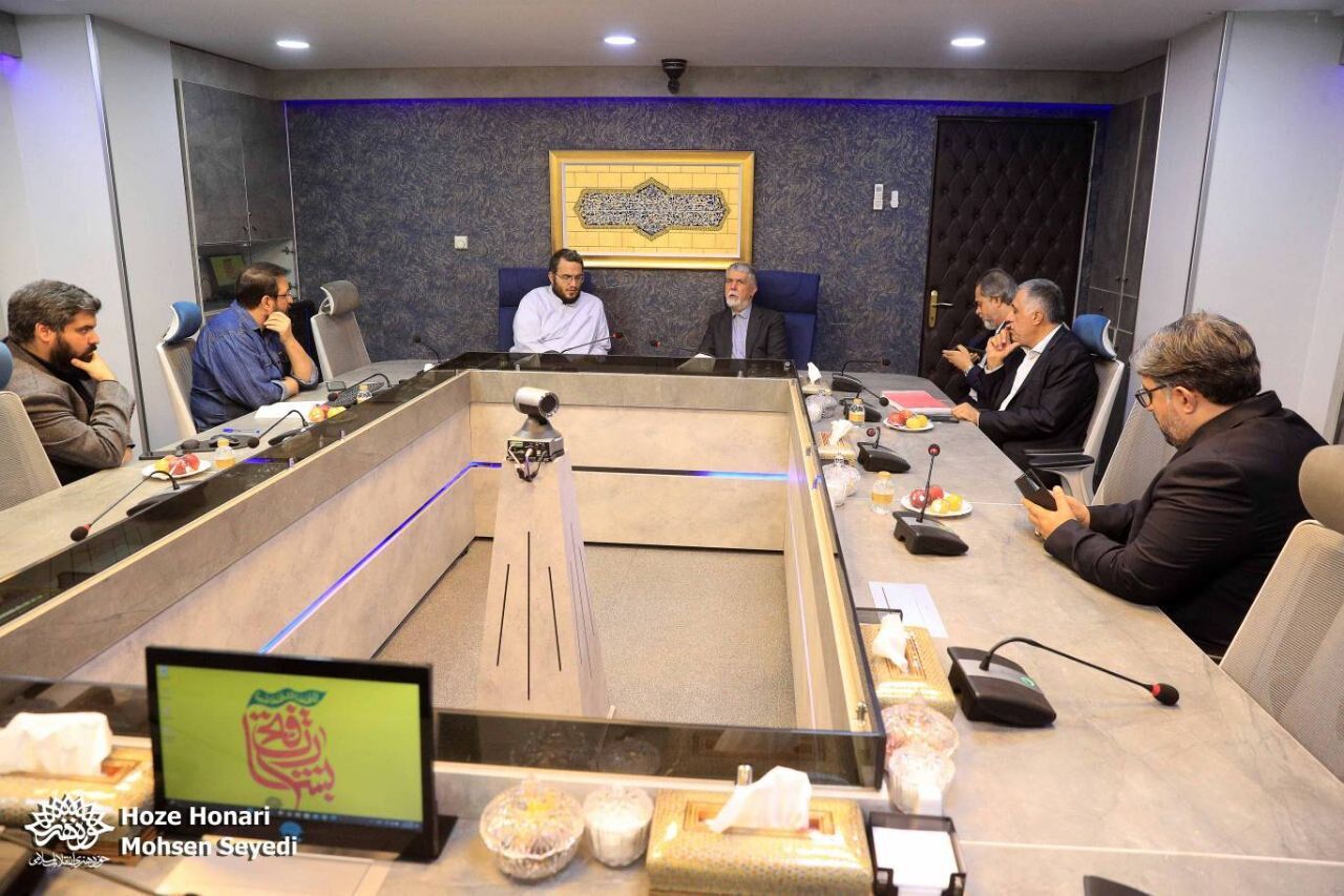 وزیر فرهنگ و ارشاد اسلامی با رییس حوزه هنری دیدار کرد