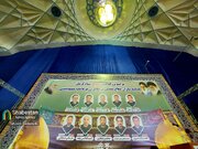 مراسم بزرگداشت ۱۰ شهید کرمانی حمله رژیم صهیونیستی