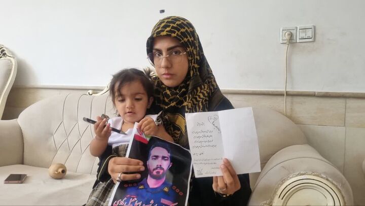 ناگفته‌های همسر شهید نادی از زندگی مشترک با یک مدافع وطن