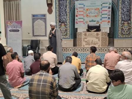 این مسجد پایگاه امیدآفرینی و ایجاد امنیت در روزهای جنگ شده است