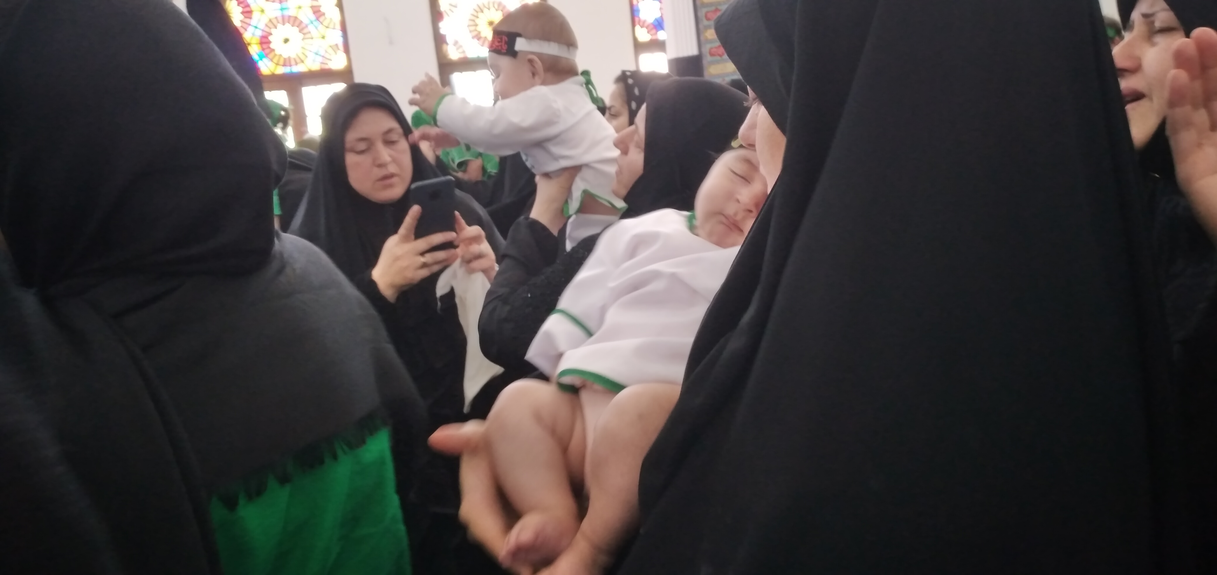 همایش شیرخوارگان حسینی در مصلی رشت